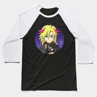 Zac the Sunrise from Beyblade Burst Baseball T-Shirt